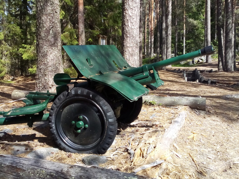 änäkäinen salpalinja pst tykki sotahistoria lieksa
