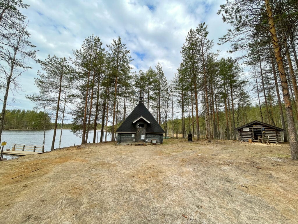 Änäkäisen virkistysmetsä Lieksa retkeily laavu sotahistoria