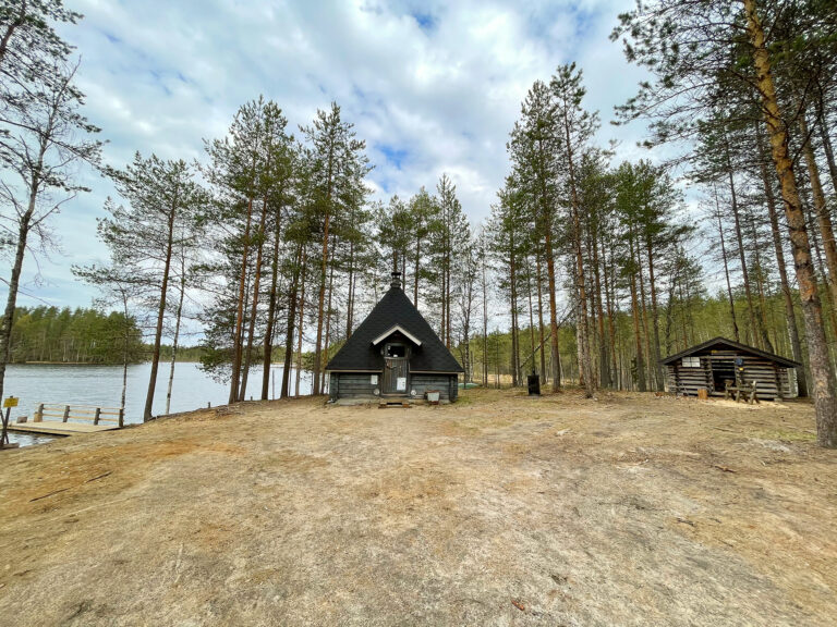 Änäkäisen virkistysmetsä Lieksa retkeily laavu sotahistoria