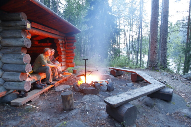 laavu ruunaan retkeilyalue lieksa