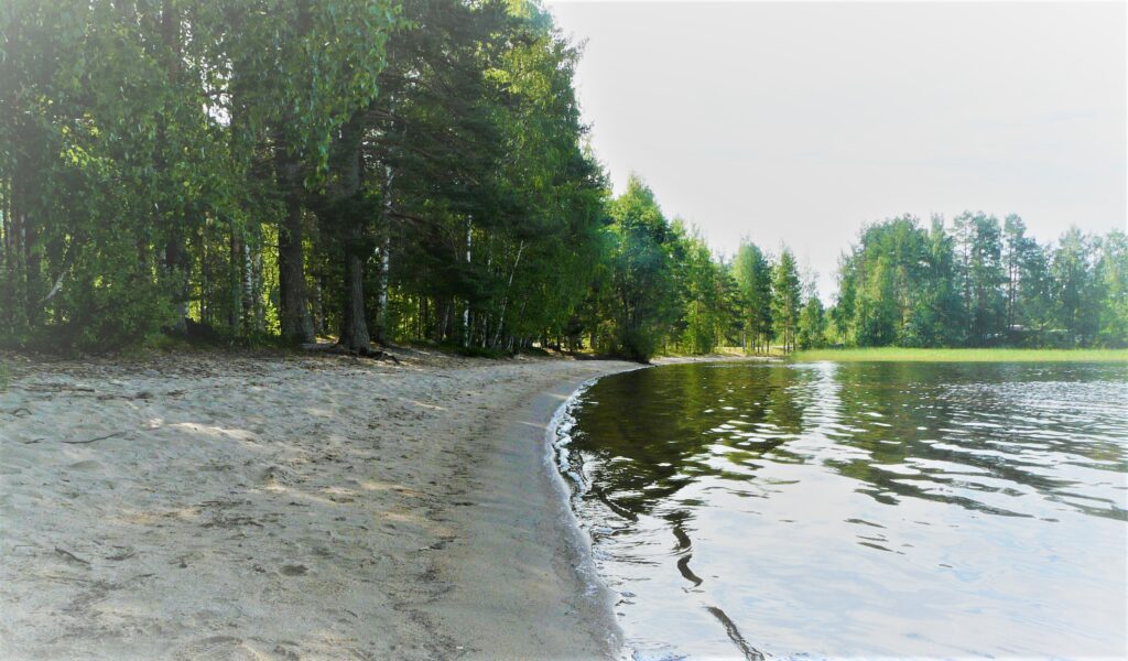Itikanhiekan uimaranta Vuonislahdessa