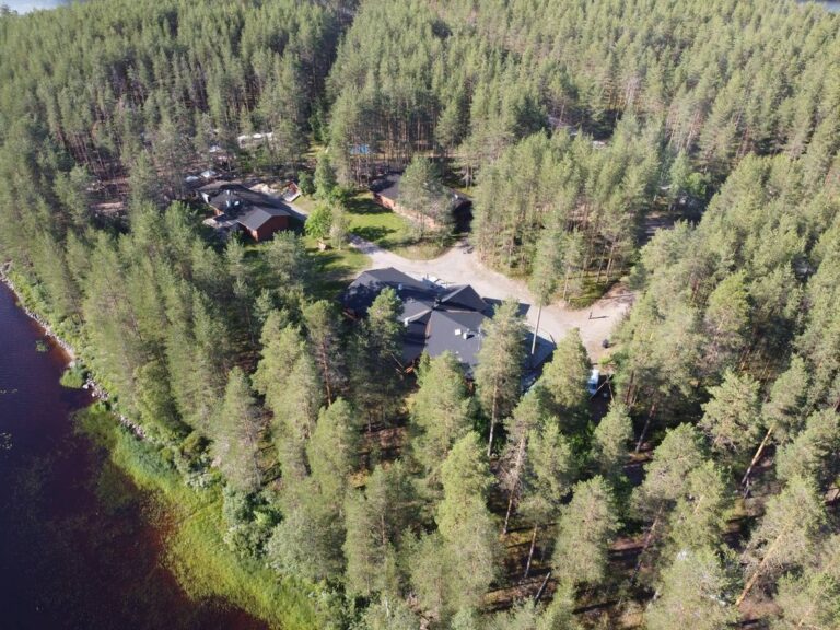 ilmakuva Eräkeskuksen alueelta