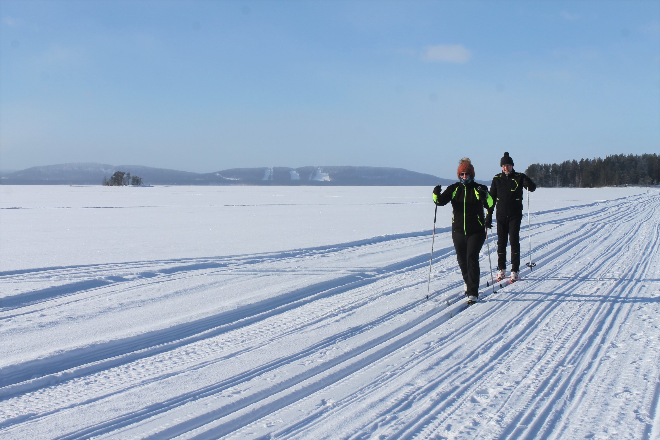 jäätie hiihto lieksa