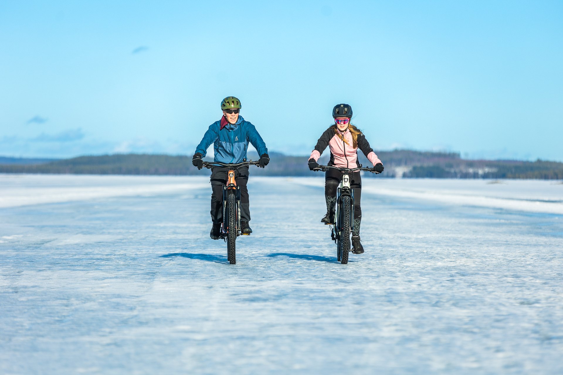 Pyöräilijät Pielisellä 2